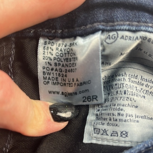 Adriano Goldschmied Jeans The Farrah Skinny Jean High Rise Women's Size 26 - Picture 10 of 11